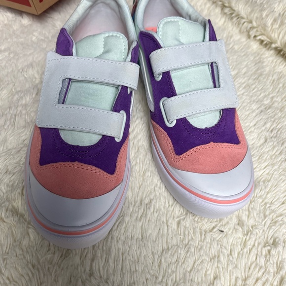 VANS Kids Shoes - Blue and Pink - Picture 3 of 8